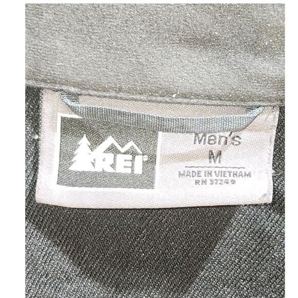 REI Men's Performance‎ Lightweight Full Zip Technical Jacket Outdoor Gear Medium - Picture 3 of 11